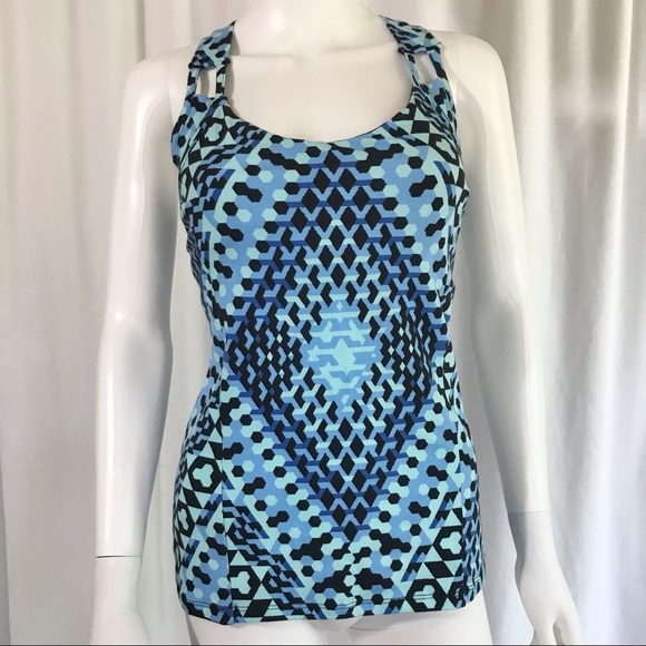 NWT Satva Organic Cotton Prism Print Reva Cami - Picture 1 of 9